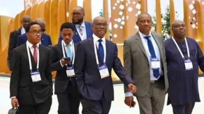 Wike sons Dubai delegation Wike sons Dubai delegation