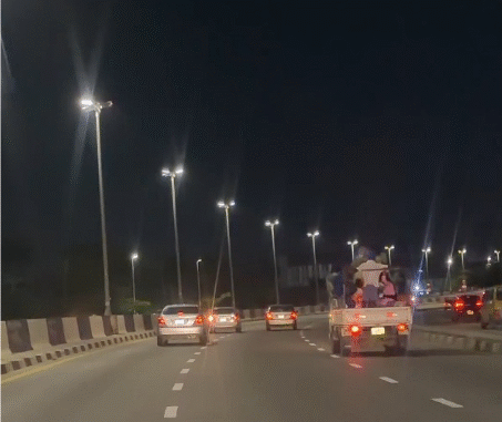 Lagos solar streetlights