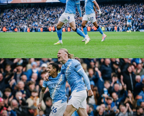 Erling Haaland brace