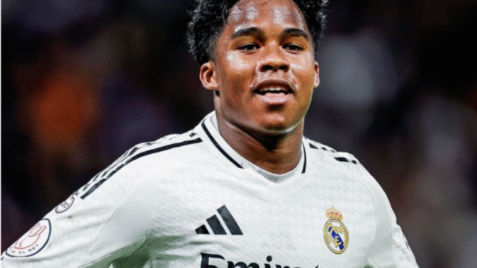 Endrick Real Madrid loan January 2025