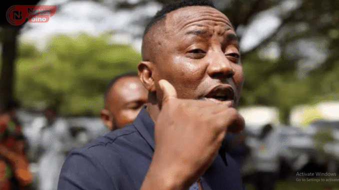 Omoyele Sowore arrested by police after court appearance for Nnamdi Kanu in Abuja