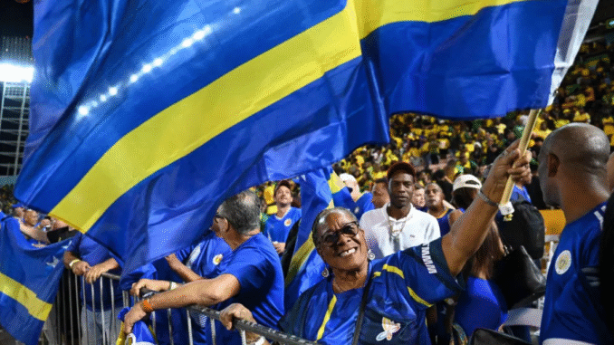 Curacao fans Celebrate Historic World Cup Qualification