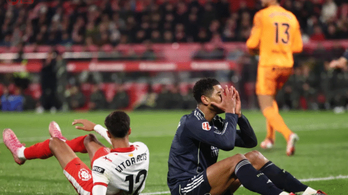 Jude Bellingham Frustrated as Real Madrid Held in Girona